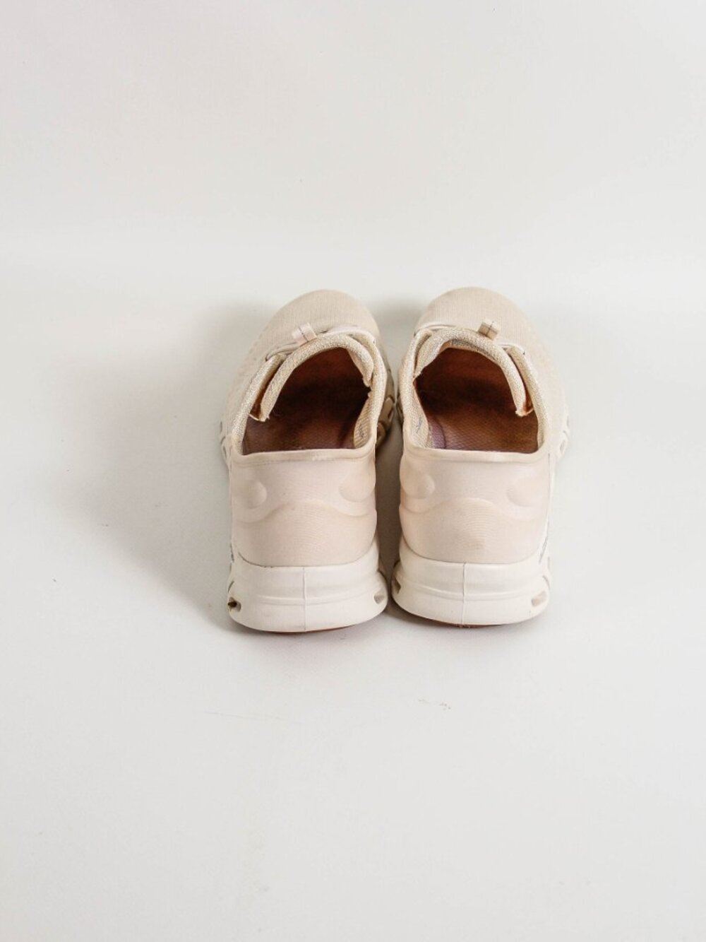 Skechers Slip-Ins Glide Step Hands Free Sneakers Cream Women's 9.5 - Picture 3 of 6